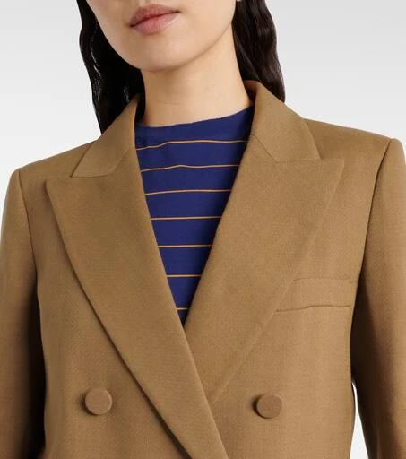 BLAZÉ MILANO Everyday linen, wool, and mohair blazer 5