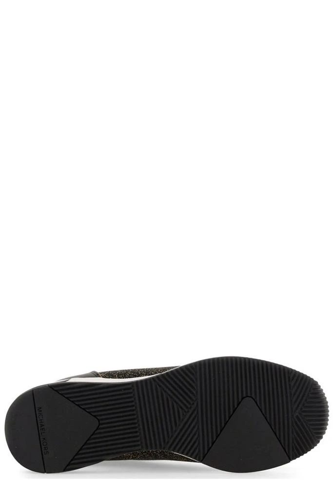 Michael Kors Michael Michael Kors Skyler Metallic Stretch Knit Sock Sneakers 4