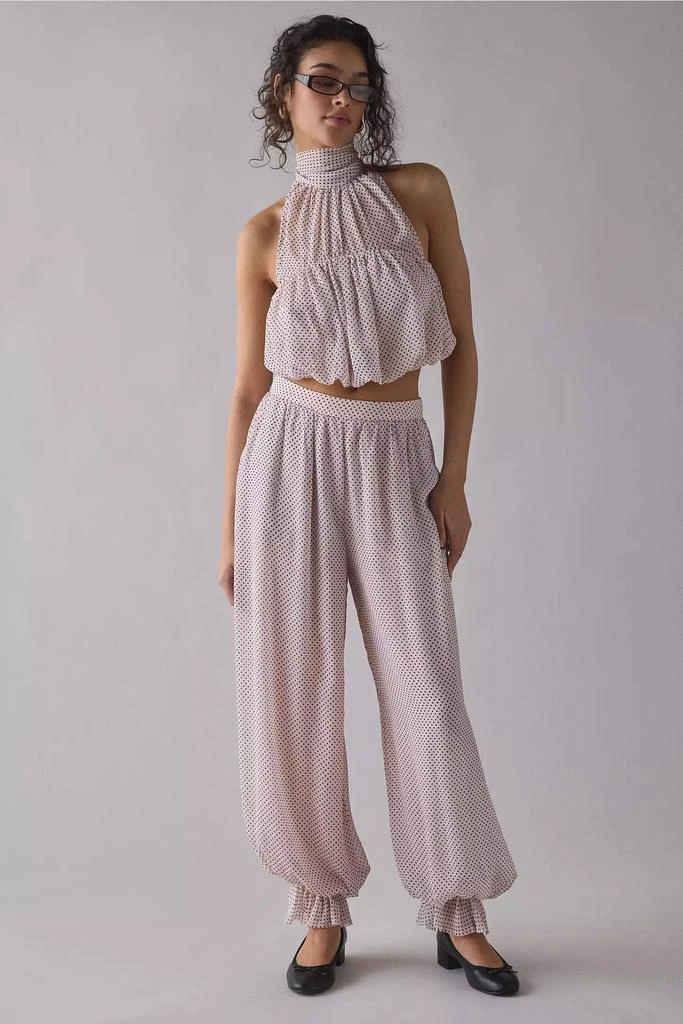 AFRM AFRM James Mauve Pin Dot Balloon Pant