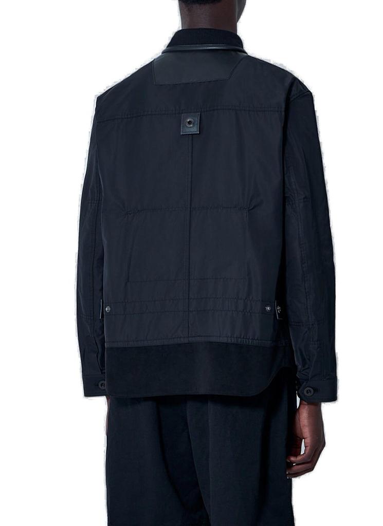 Junya Watanabe Junya Watanabe Oakley Zipped Laminated Jacket