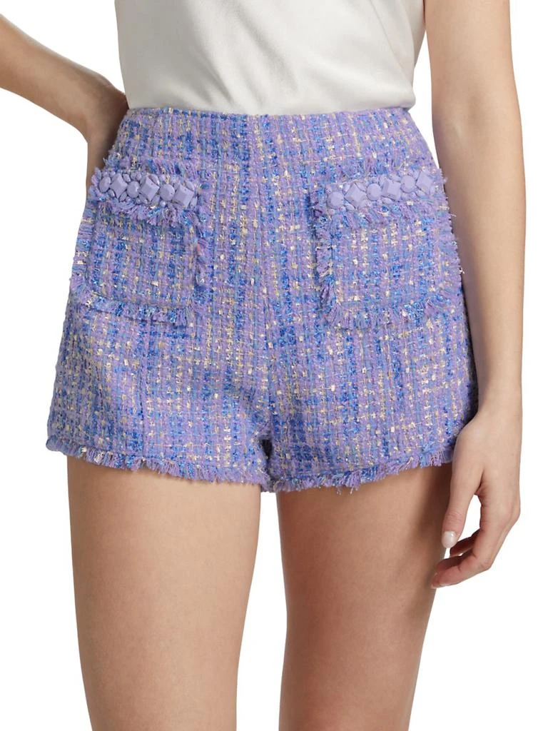 Cinq à Sept Lucie Boucle Racquel Embellished Shorts 3