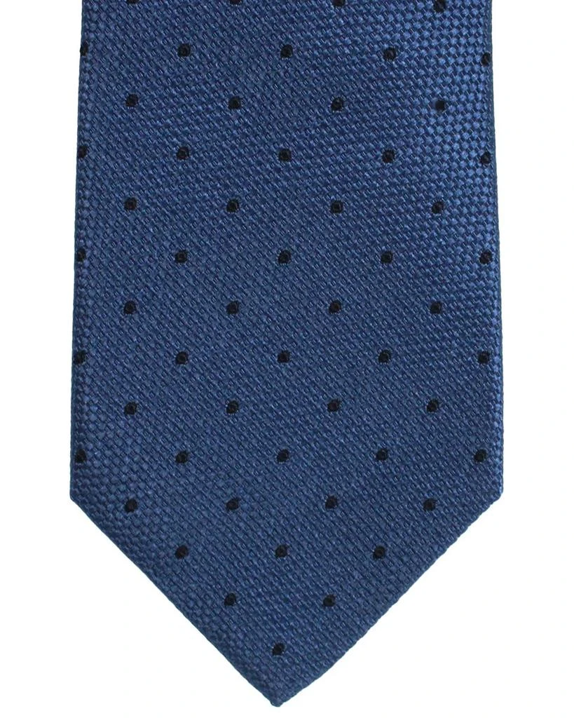 Brunello Cucinelli Dotted Midnight Blue Men's Tie 2