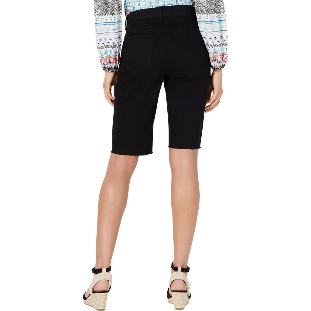 Style & Co Womens Curvy Fit Cotton Bermuda Shorts 2