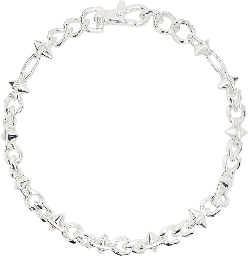 【関税込み】Martine Ali Thin ヘリンボーンチェーン ネックレス Thin Herringbone Chain Necklace by Martine Ali on Sale