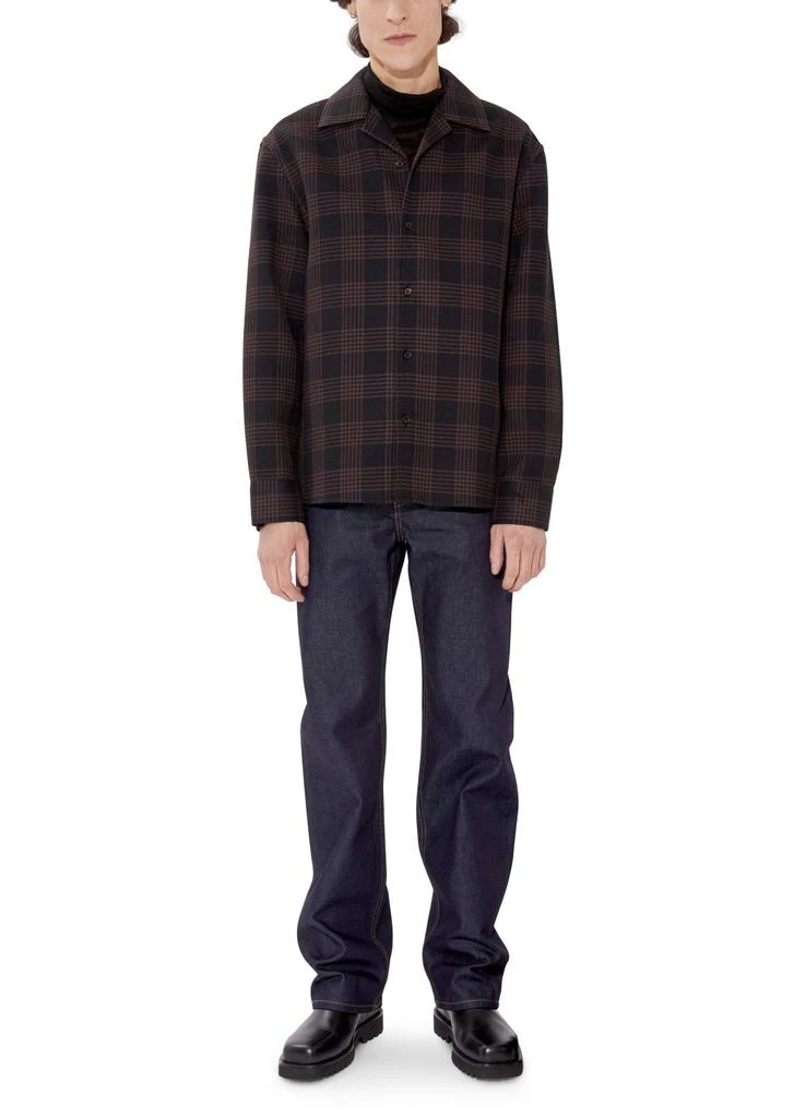 FILIPPA K Waffle check resort shirt 2