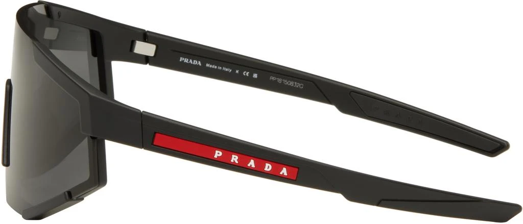 Prada Black 'Prada' Linea Rossa Impavid Sunglasses 3