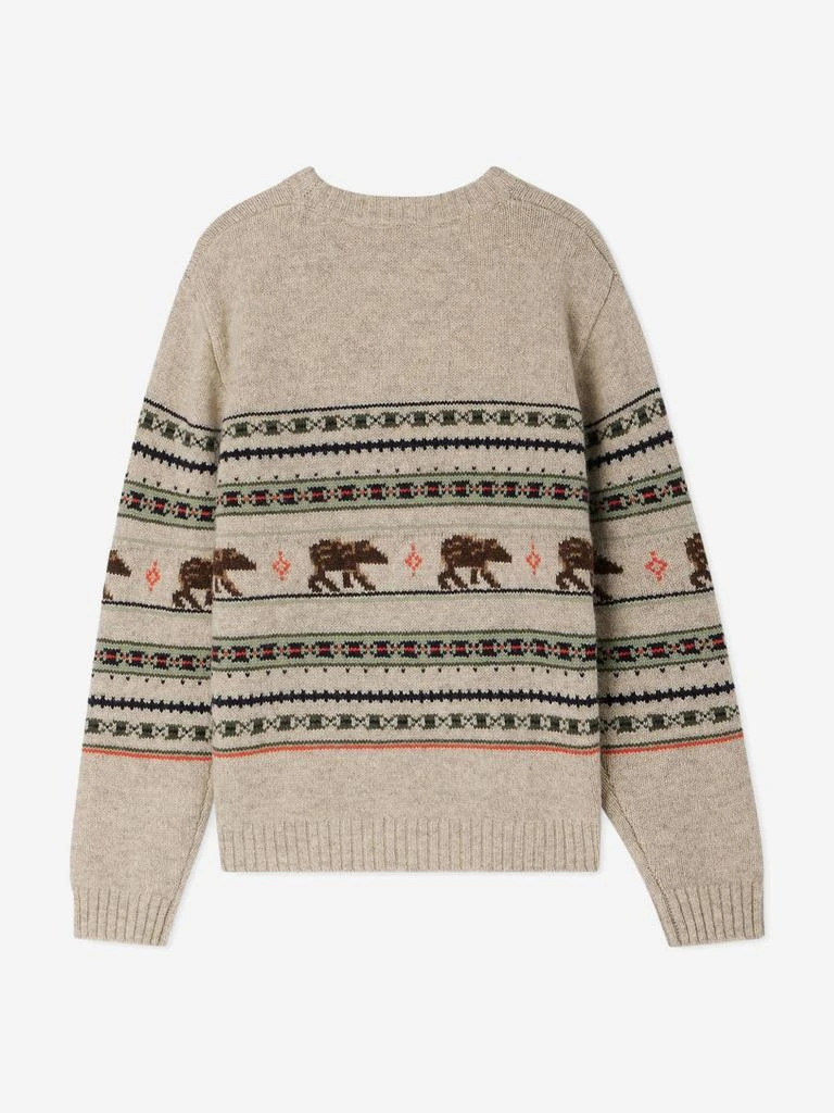 Bonpoint Bonpoint Boys Grande Jumper in Grey 2