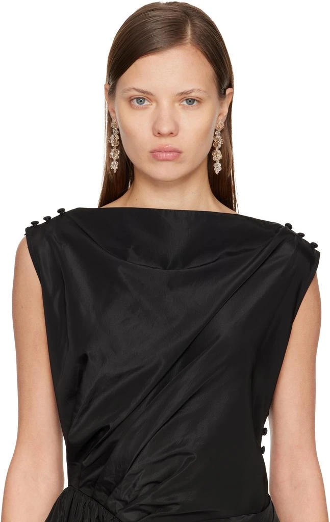 Simone Rocha Cluster Drip Crystal Earrings 3