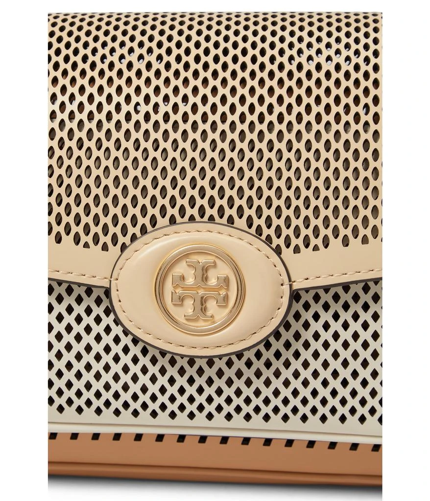 Tory Burch Robinson Perforated Color-Block Convertible Shoulder Bag 4