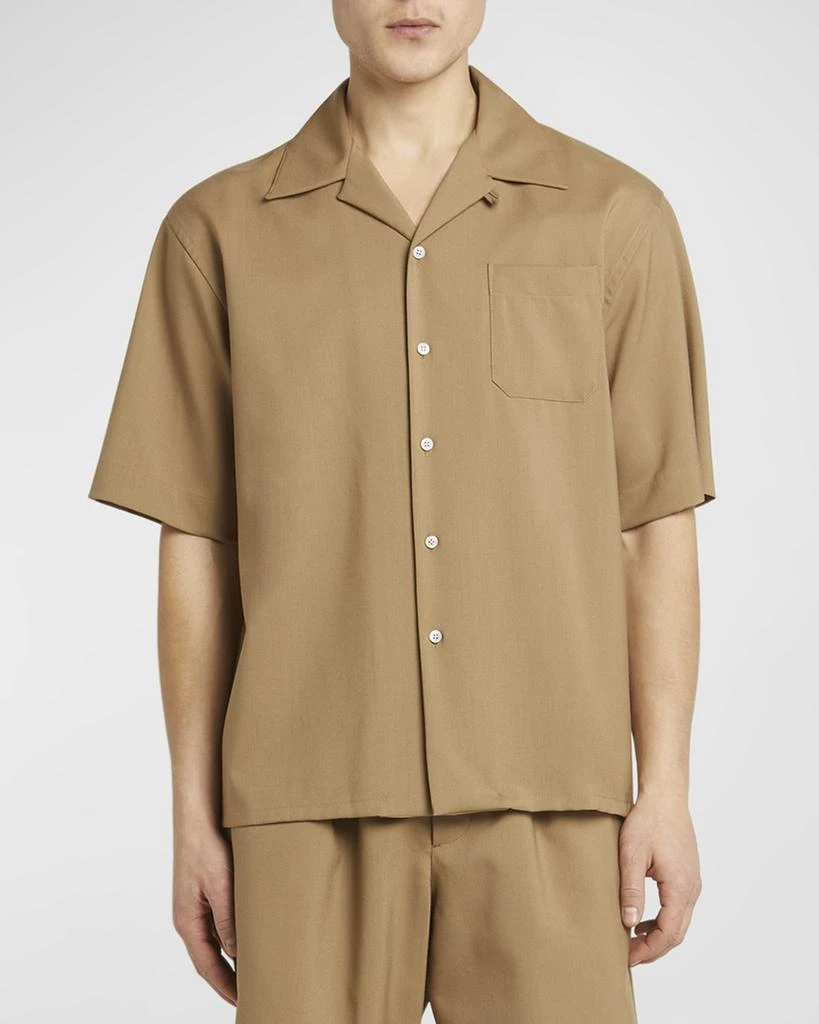 Marni Men's Wool Bowling Shirt 2