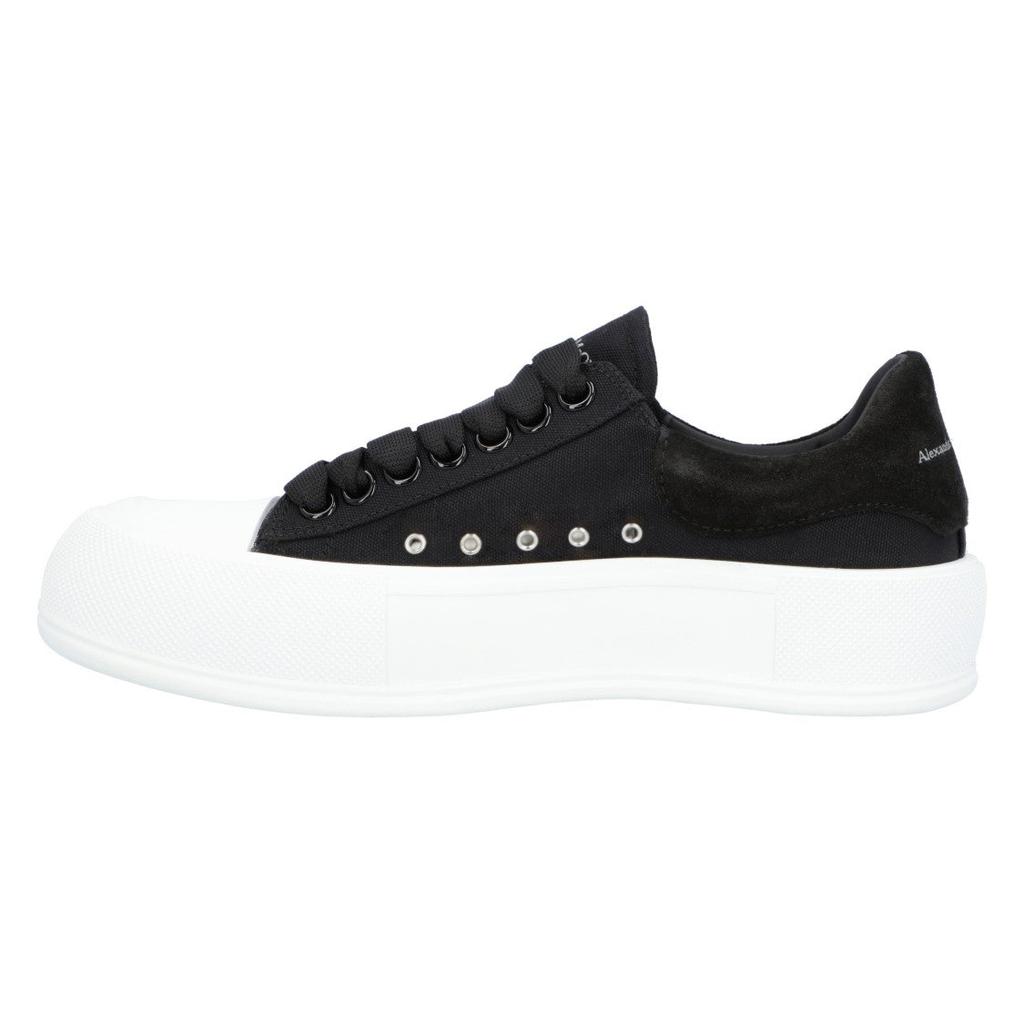 Alexander McQueen Plimsoll In Black