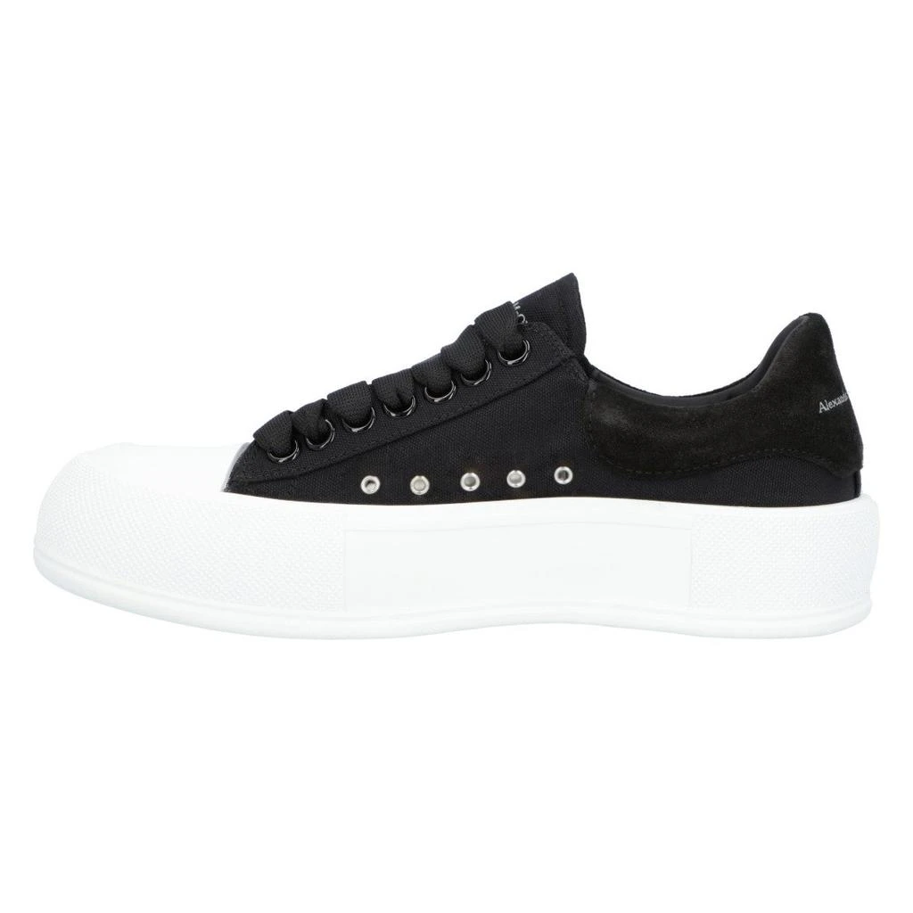 Alexander McQueen Plimsoll In Black 2