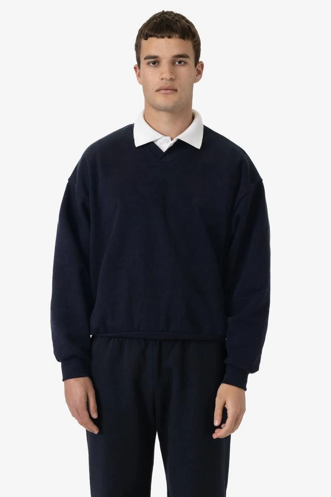 Los Angeles Apparel HF-56WIDE - Heavy Fleece V-Neck Wide Fit Sweatshirt 7