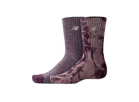 New Balance Lifestyle Tie Dye Midcalf Socks 2 Pack