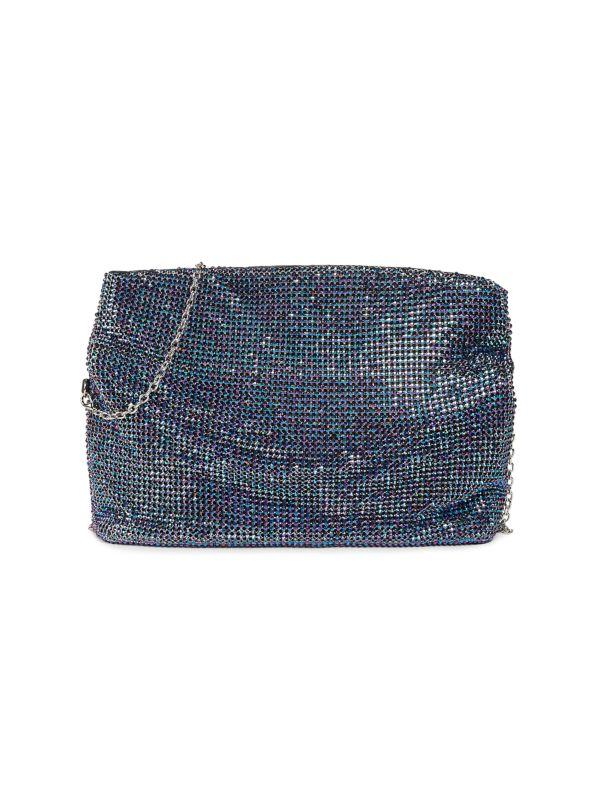 La Regale Crystal Embellished Shoulder Bag