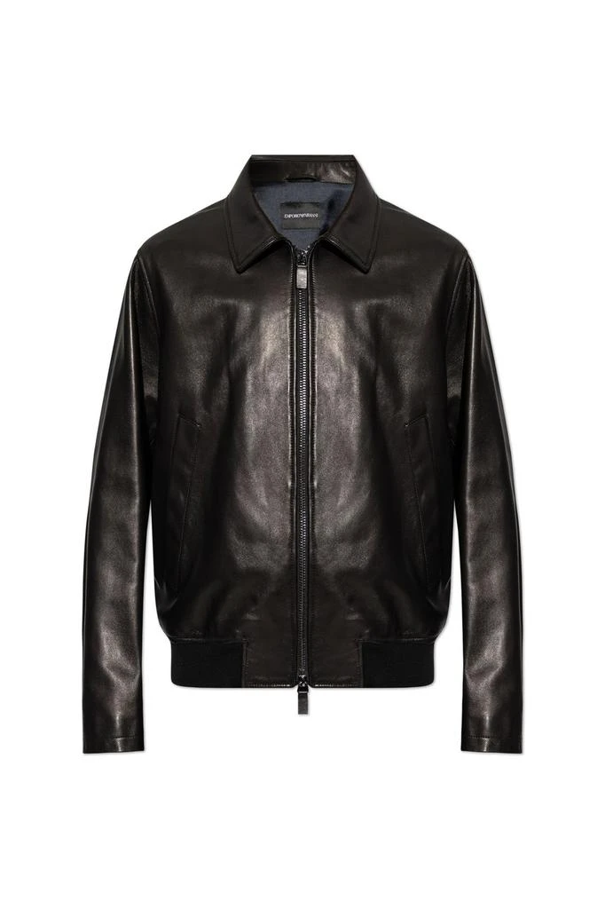 Emporio Armani Emporio Armani Leather Jacket 1