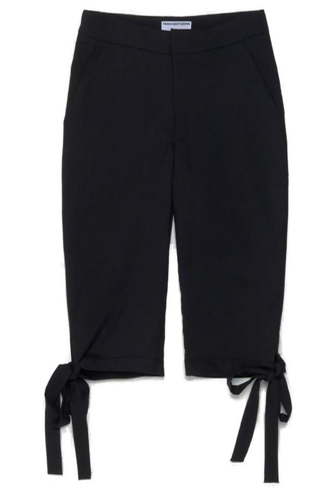 FIDAN NOVRUZOVA FIDAN NOVRUZOVA Fitted Benedict Bow Capri Pants