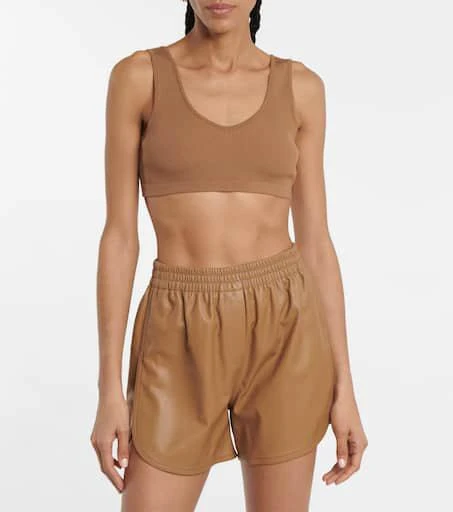 Zeynep Arçay Ribbed-knit crop top 5