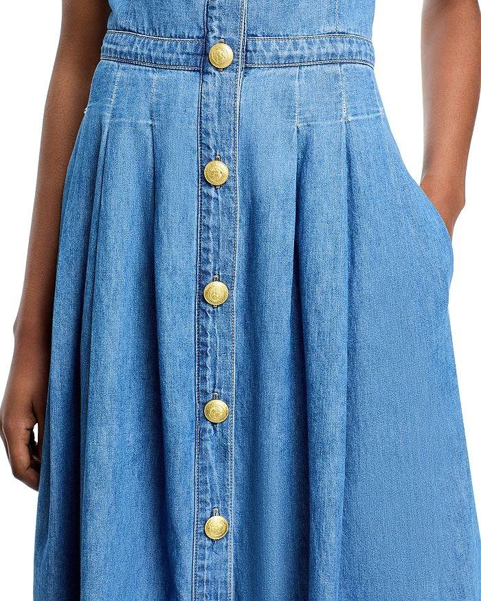 L'Agence Esmerelda Pinafore Midi Dress 6