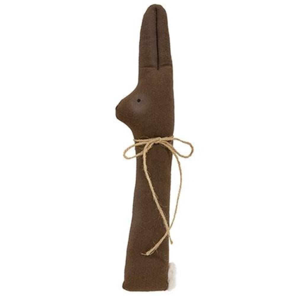 HomeGifo Primitive Chocolate Peeking Bunny