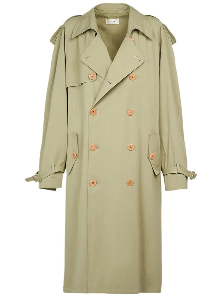 THE ROW June Cotton Gabardine Trench Coat 1