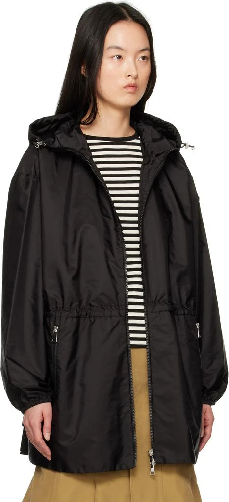 Moncler Black Wete Hooded Jacket 2