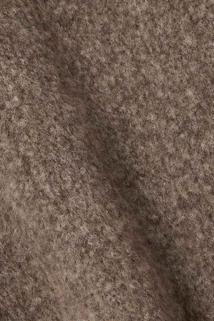 GAUCHERE Llama wool-blend coat 4