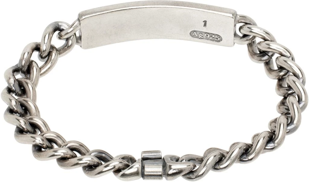 RRL Silver ID Bracelet 2