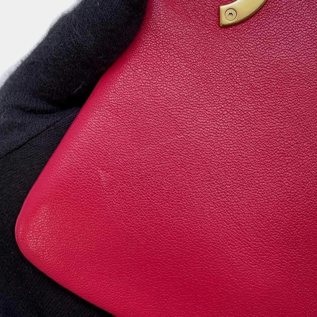 Chanel Chanel Pink Lambskin Leather 19 Flap Chain Shoulder Bag 12