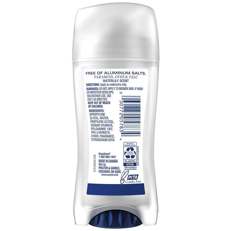 Secret Deodorant Clear Solid