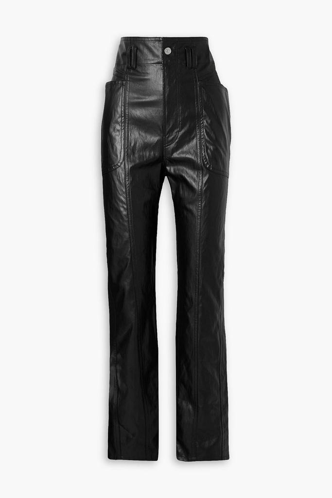 Isabel Marant Étoile Tessini faux leather tapered pants