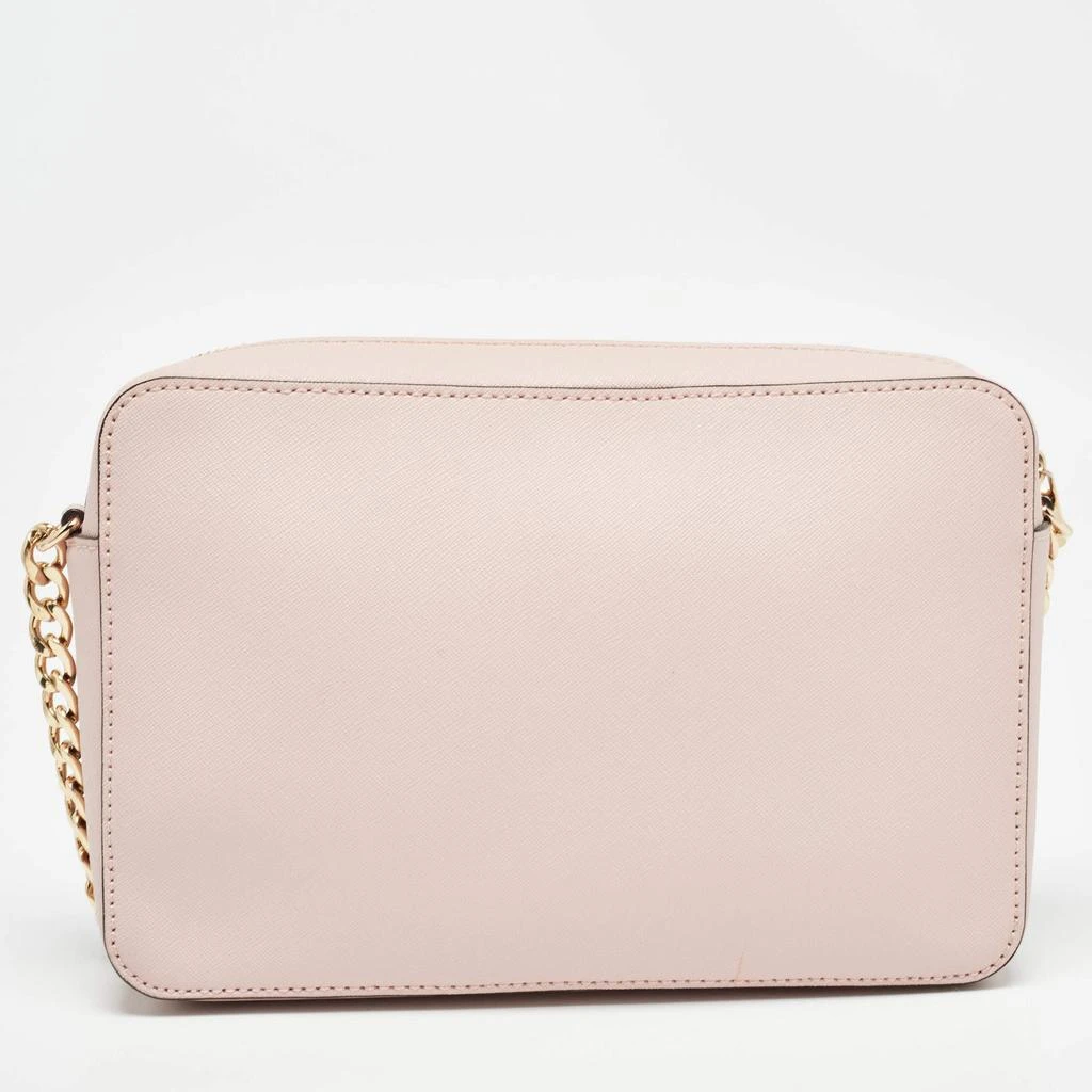 Michael Kors Michael Kors Light Pink Leather Lasercut East West Crossbody Bag 4