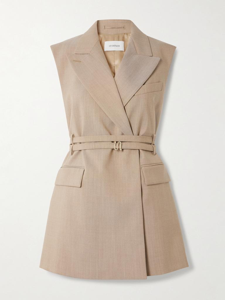 【送料&関税込】Max Mara Artur Belted Cashmere Coat Cashmere robe coat, camel | 