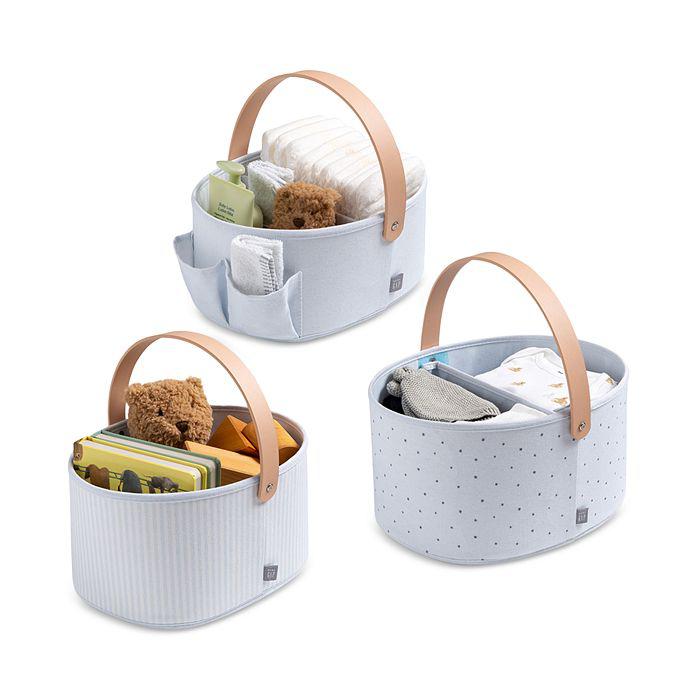 Delta Children babyGap by Delta Children 3-Pack Nested Fabric Storage Bins with Handles