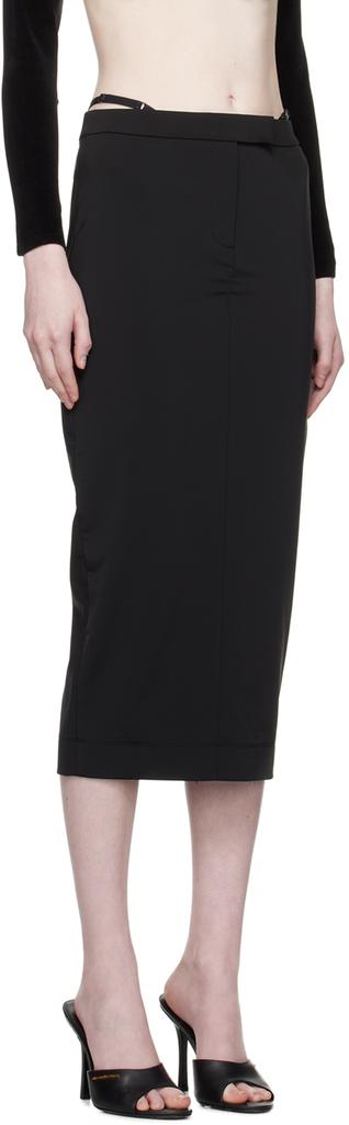 alexanderwang.t Black G-String Maxi Skirt