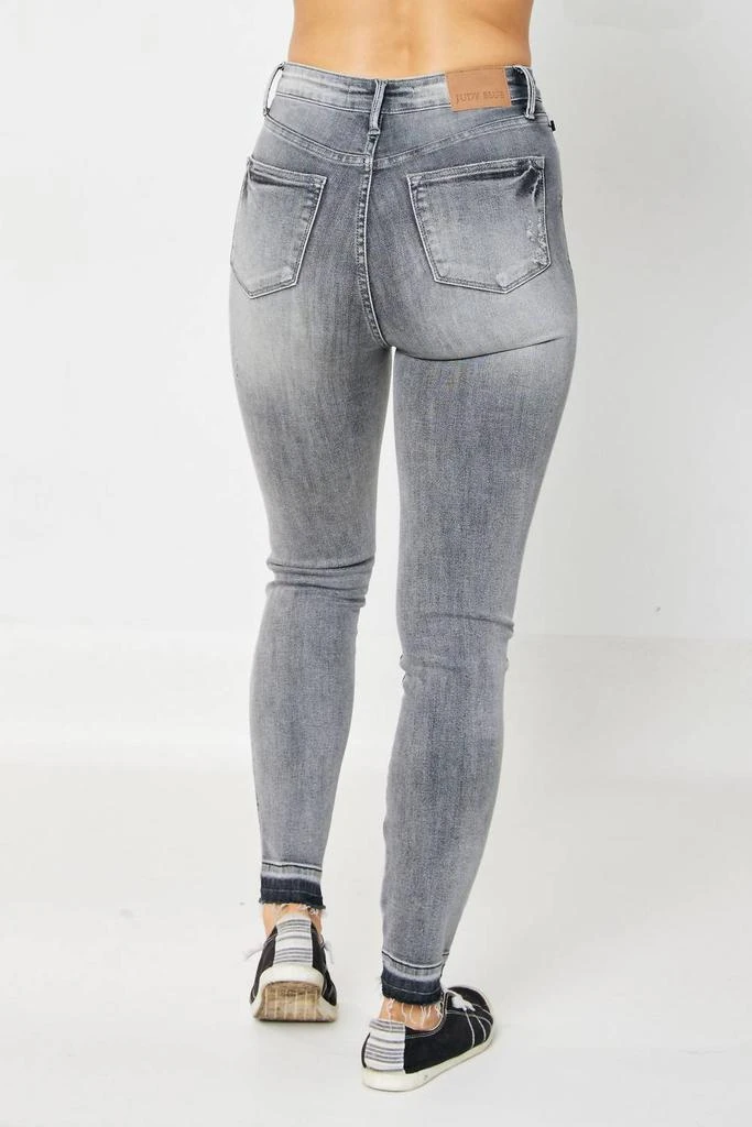 Judy Blue High Rise Control Top Release Hem Skinny Jeans 2