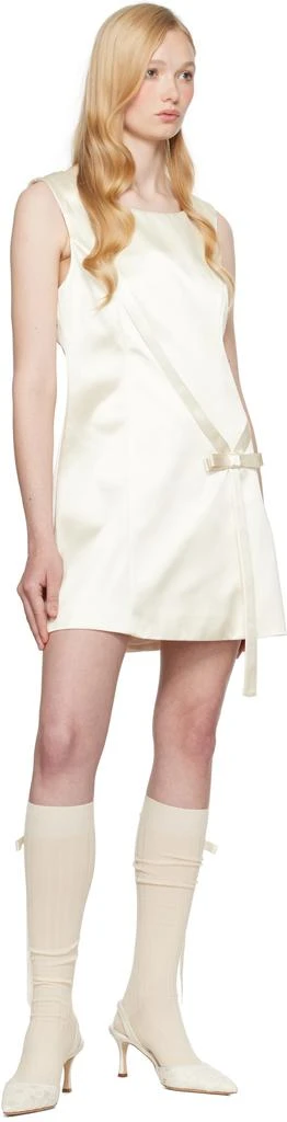 Sandy Liang SSENSE Exclusive Bridal Capsule Olga Minidress 5