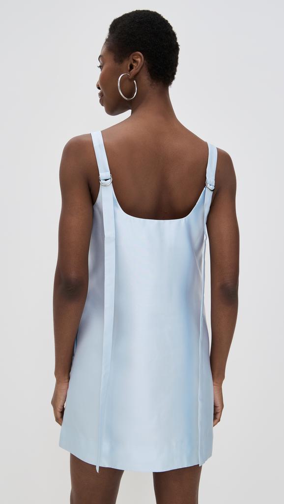 Lee Mathews Penny Scoop Neck Mini Dress
