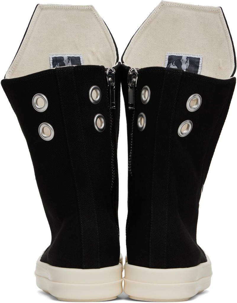 Rick Owens Black Hollywood Boot Sneaks Sneakers 2