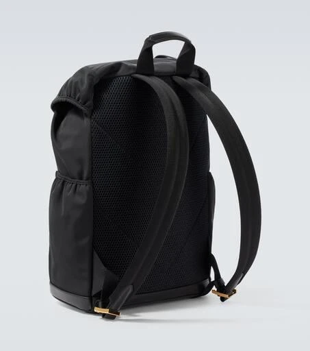 Tom Ford Leather-trimmed backpack 5