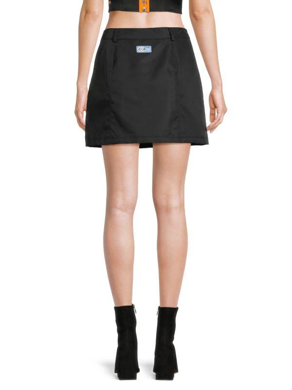 Heron Preston Exray Zip Pocket Mini Skirt 2