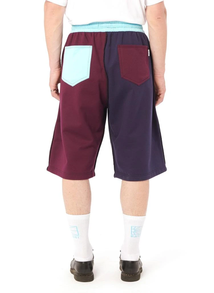 PACCBET PACCBET Patchwork Detailed Drawstring Waist Shorts 2