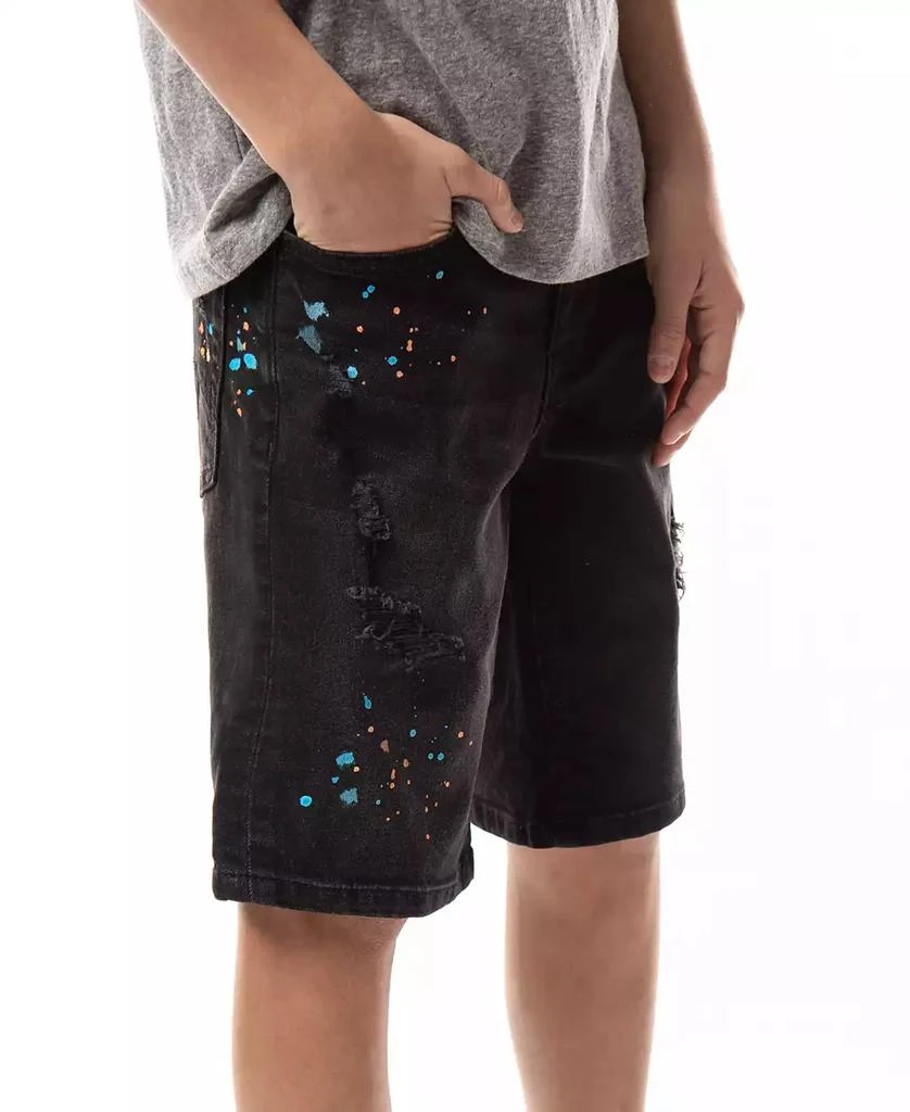 Ring of Fire Big Boys Revolve Stretch Denim Shorts 5