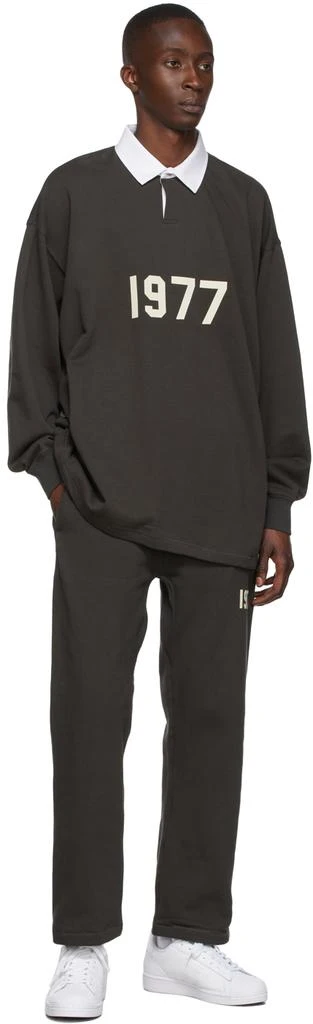 Essentials Black Relaxed '1977' Lounge Pants 4