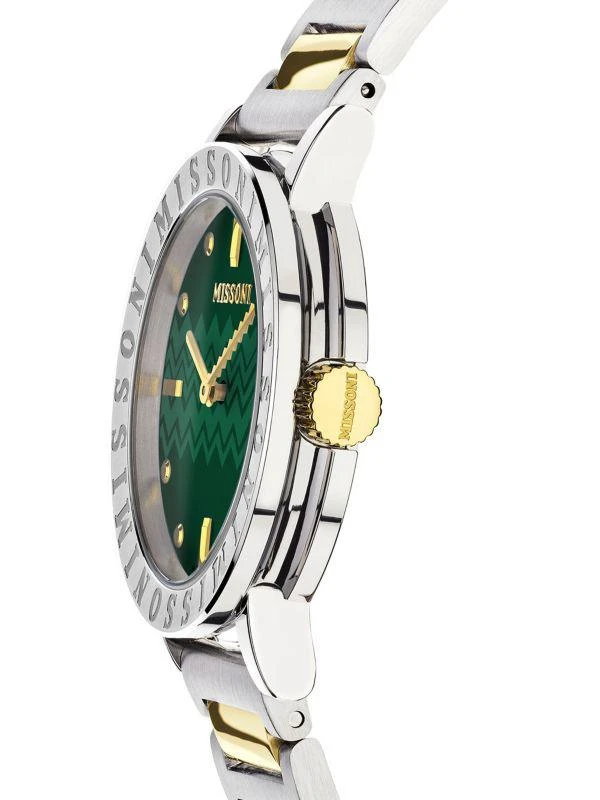 Missoni Chevron Stainless Steel Bracelet Watch 3