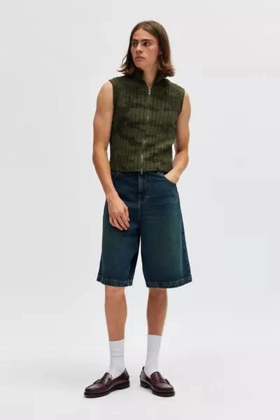 Jaded London Jaded London Camo Polar Knit Vest 4