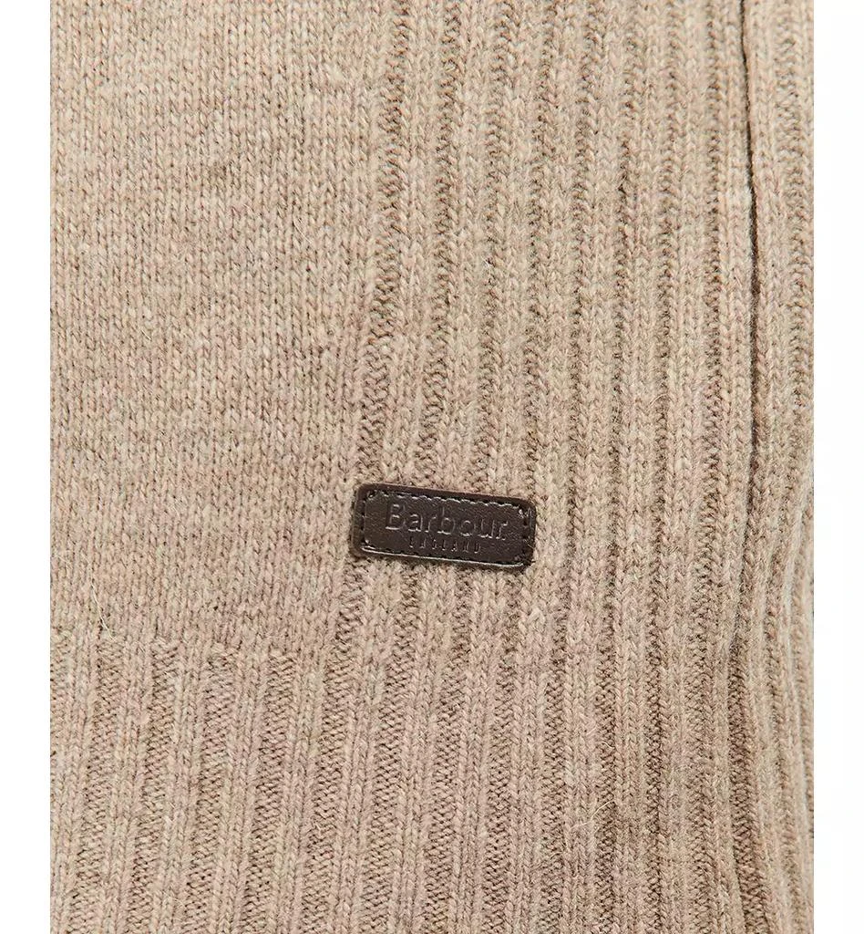 Barbour Men's Nelson Essential Wool Quarter Zip Sweater 4
