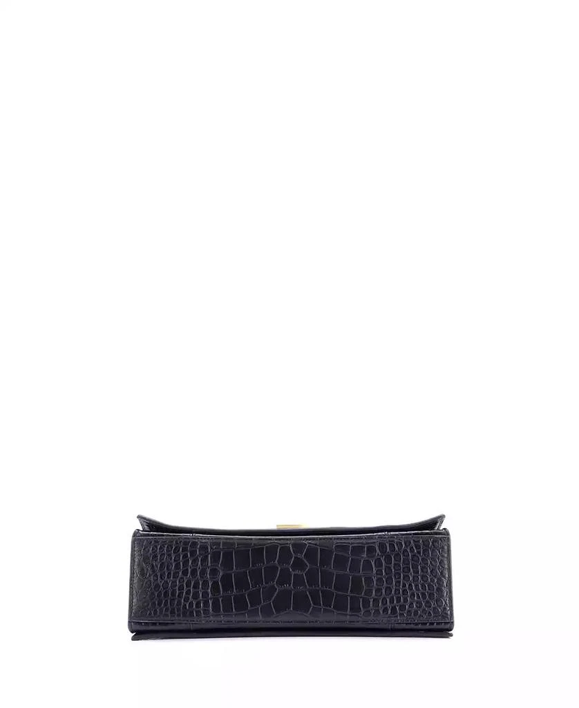 Pre-Owned Balenciaga Medium Crush Chain Flap Bag Leather 3