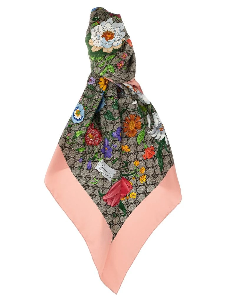 Gucci gg Flora Scarf 1