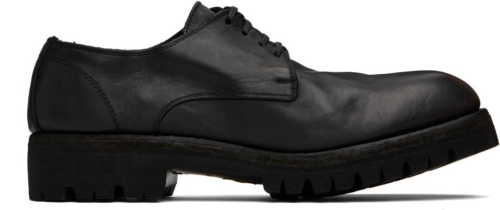 guidi Black 792V Derbys